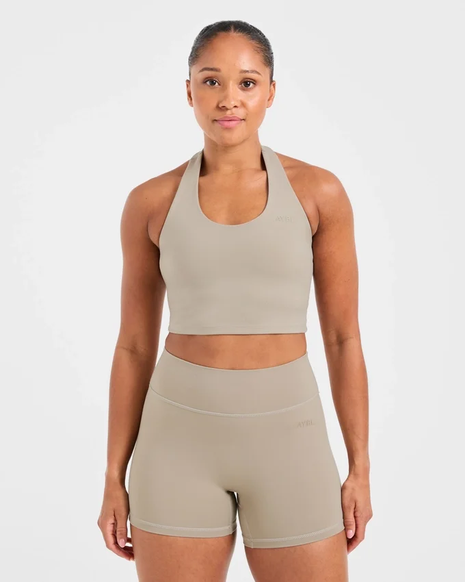 Onmisbare halternek crop top