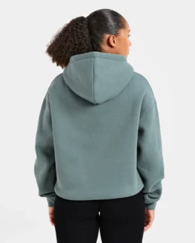 Oversized hoodie met ‘Athletics’-applicatie