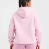 Oversized hoodie met ‘Athletics’-applicatie