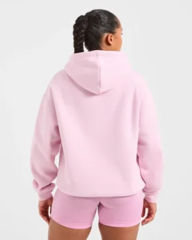Oversized hoodie met ‘Athletics’-applicatie
