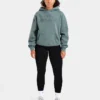 Oversized hoodie met ‘Athletics’-applicatie