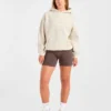 Oversized hoodie met ‘Athletics’-applicatie