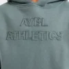 Oversized hoodie met ‘Athletics’-applicatie