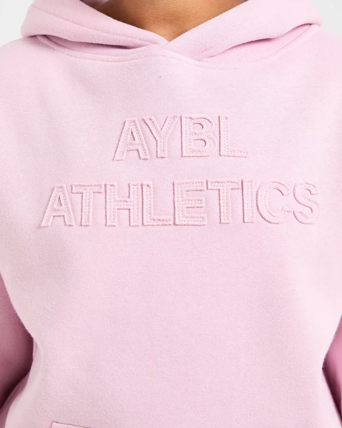 Oversized hoodie met ‘Athletics’-applicatie