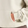 Oversized hoodie met ‘Athletics’-applicatie