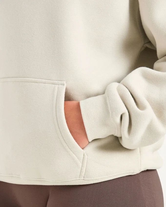 Oversized hoodie met ‘Athletics’-applicatie