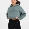 Oversized hoodie met ‘Athletics’-applicatie