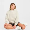 Oversized hoodie met ‘Athletics’-applicatie