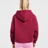 Oversized hoodie met geborduurd opschrift