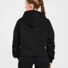Oversized hoodie met geborduurd opschrift