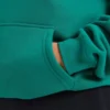 Oversized hoodie met geborduurd opschrift