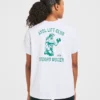 Oversized T-shirt met ‘Strong Women’-print