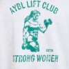 Oversized T-shirt met ‘Strong Women’-print