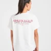 Oversized T-shirt van de atletiekclub