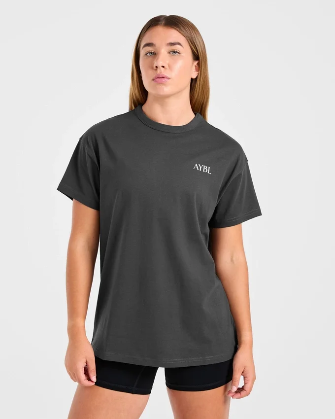 Oversized T-shirt van de atletiekclub