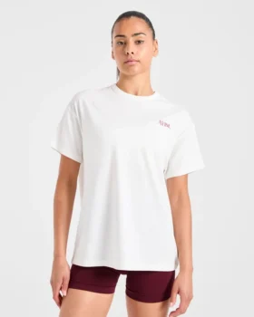 Oversized T-shirt van de atletiekclub