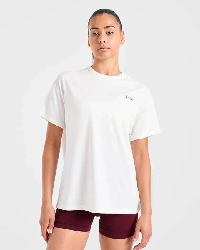 Oversized T-shirt van de atletiekclub