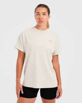 Oversized T-shirt van de atletiekclub