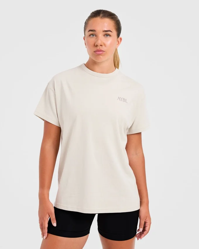 Oversized T-shirt van de atletiekclub