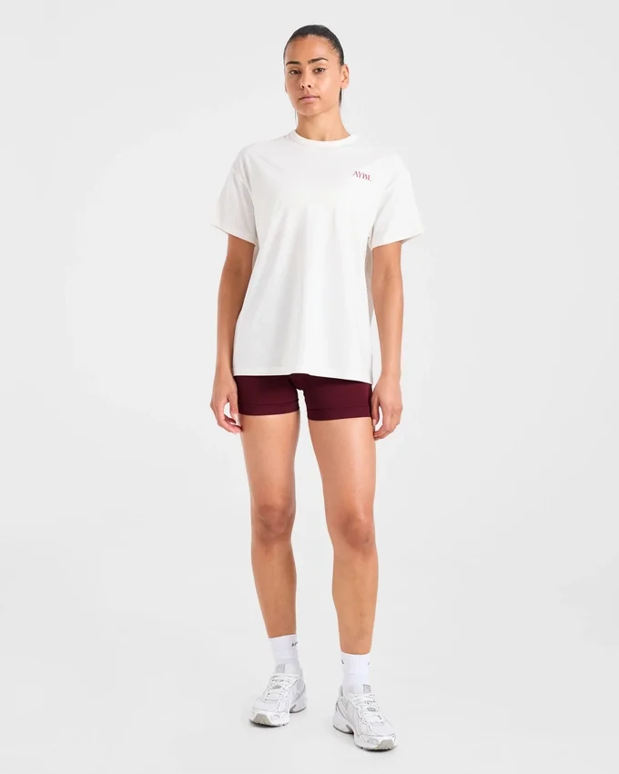 Oversized T-shirt van de atletiekclub