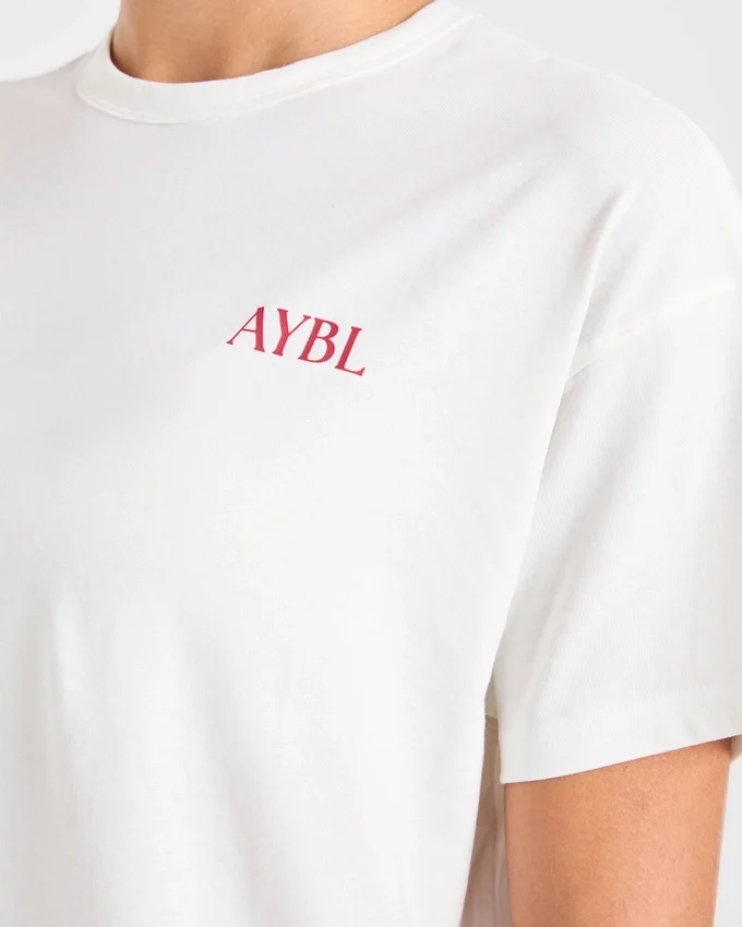 Oversized T-shirt van de atletiekclub