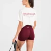 Oversized T-shirt van de atletiekclub