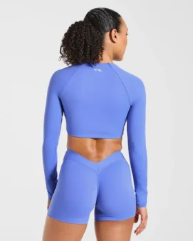 Physique crop top met lange mouwen