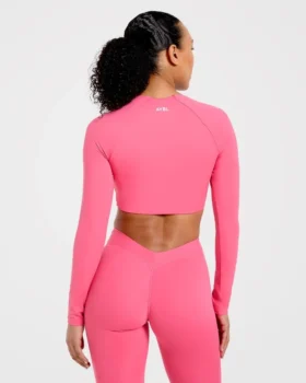 Physique crop top met lange mouwen