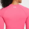 Physique crop top met lange mouwen