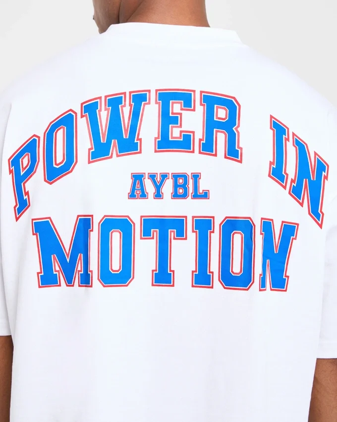 Power In Motion oversized T-shirt with Motion