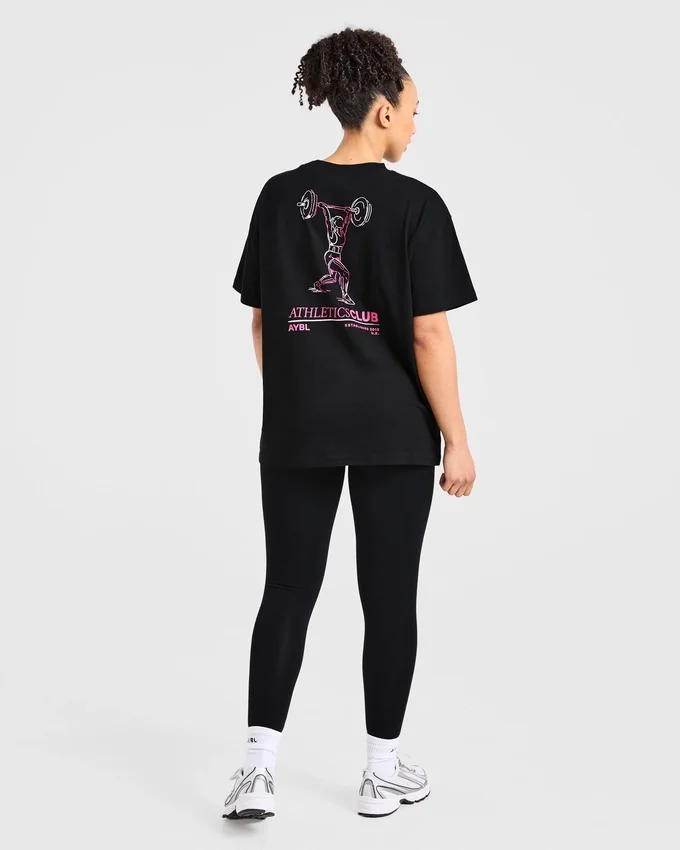 Power Lifting Illustration T-shirt