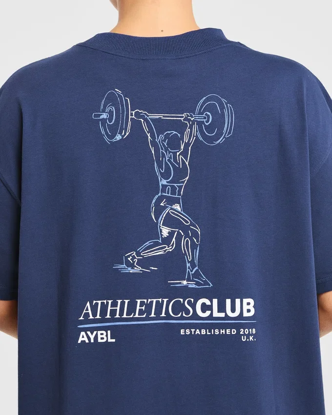 Power Lifting Illustration T-shirt