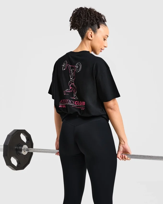 Power Lifting Illustration T-shirt