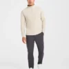 Precision Hybrid-trui met 1/4-ritssluiting