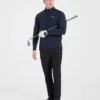 Precision Hybrid-trui met 1/4-ritssluiting