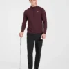 Precision Hybrid-trui met 1/4-ritssluiting