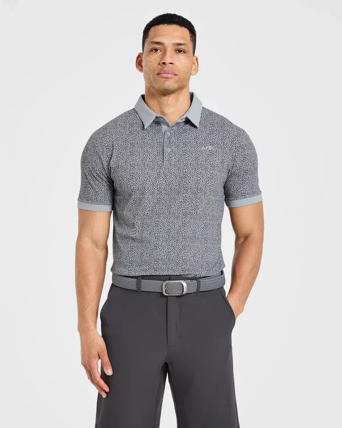 Precision Leopard-polo