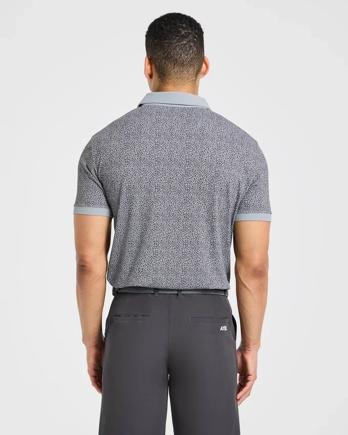Precision Leopard-polo