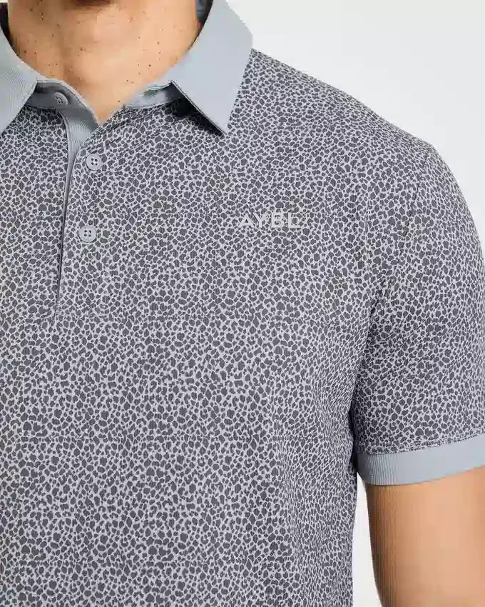 Precision Leopard-polo