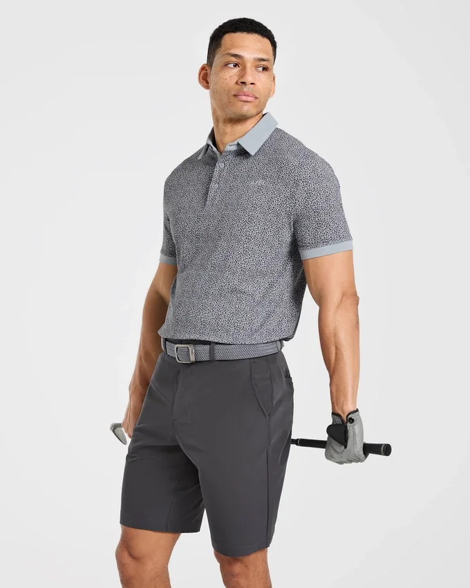 Precision Leopard-polo