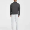 Precision pullover met lange mouwen en kraag