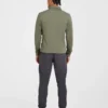 Precision pullover met lange mouwen en kraag