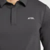 Precision pullover met lange mouwen en kraag