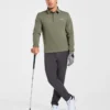 Precision pullover met lange mouwen en kraag