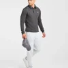 Precision pullover met lange mouwen en kraag