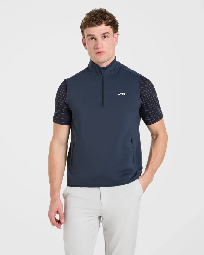 Precision-vest met 1/4-ritssluiting