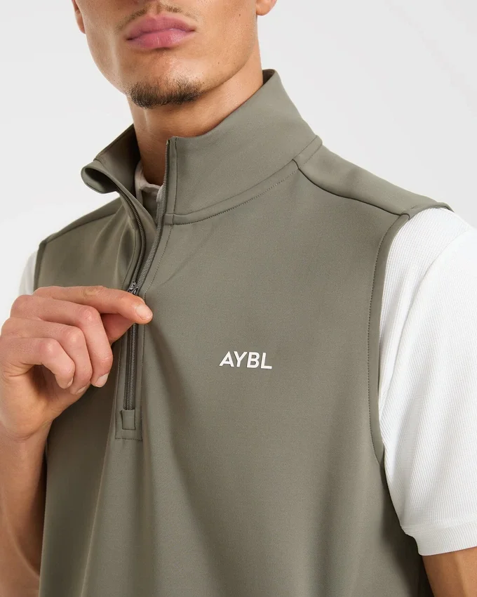 Precision-vest met 1/4-ritssluiting