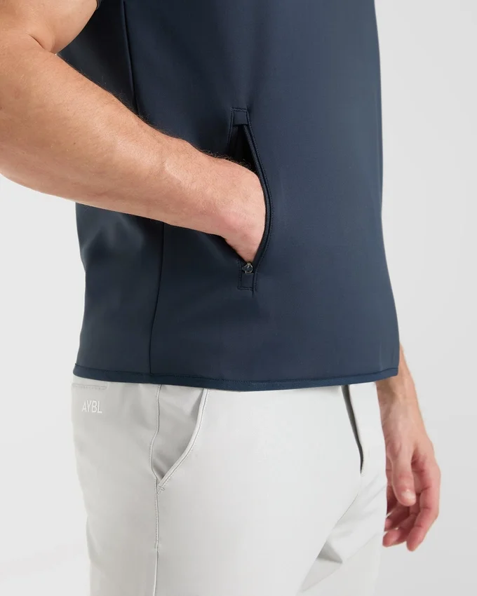 Precision-vest met 1/4-ritssluiting