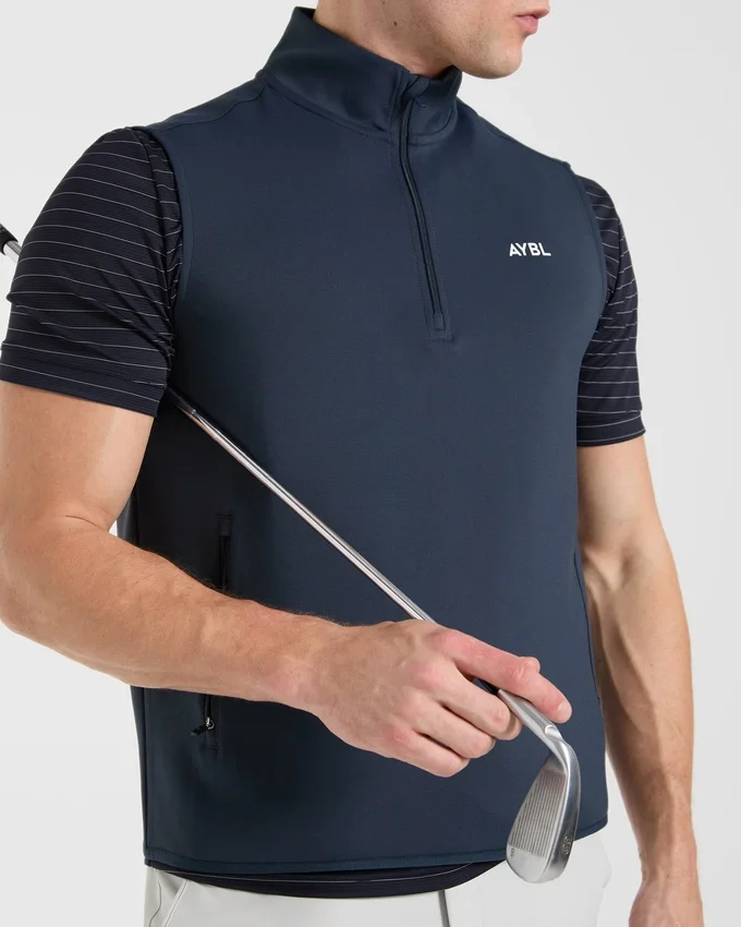Precision-vest met 1/4-ritssluiting
