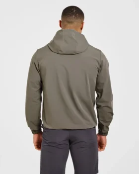 Precision windpullover met 1/4 rits